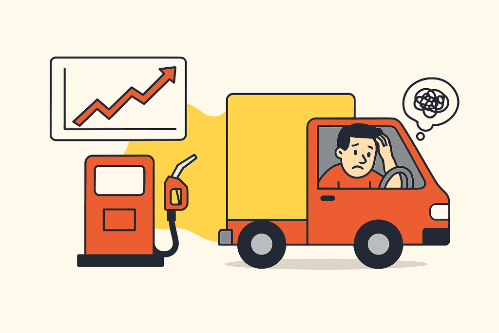 rising fuel prices on transportation costs